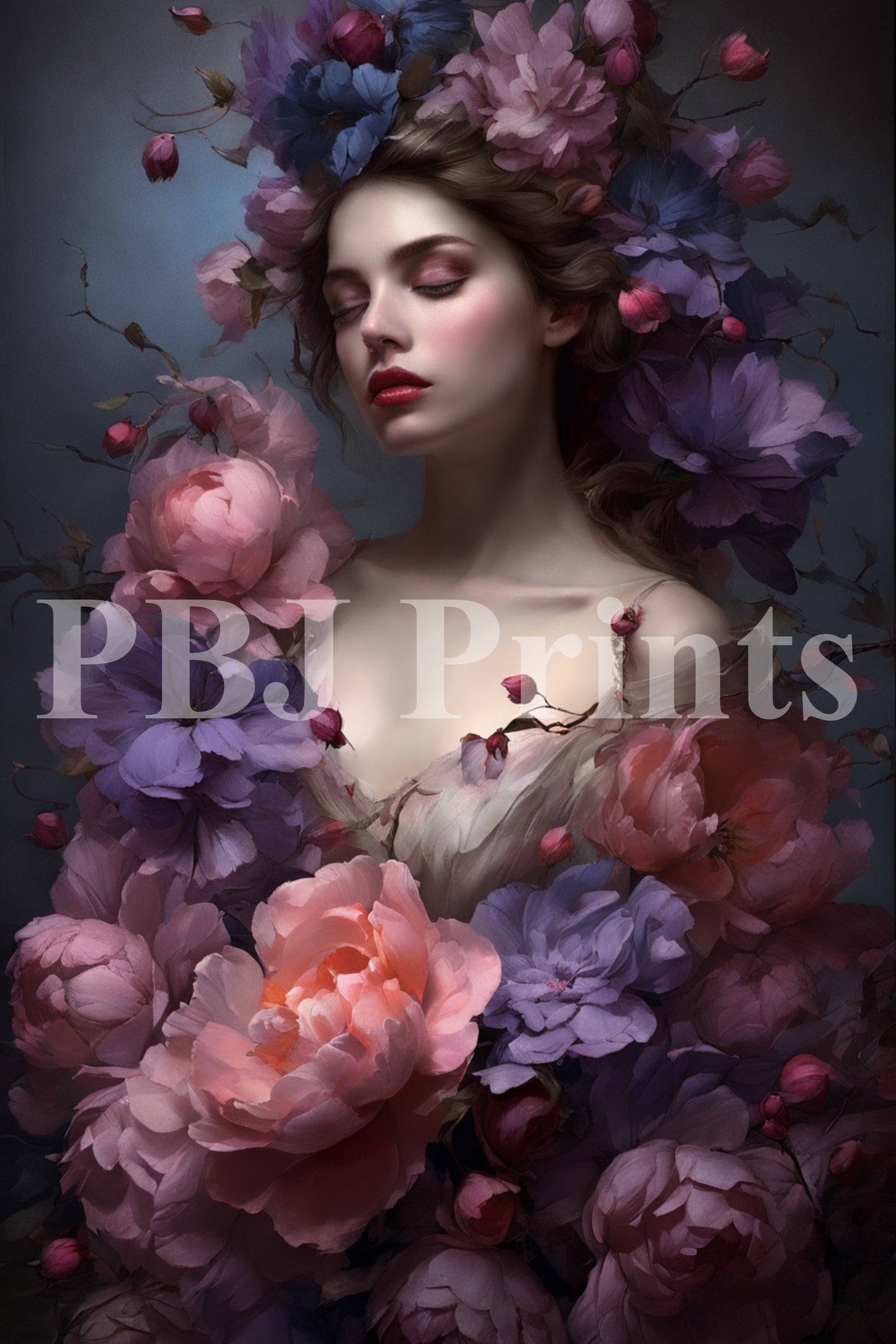 Dreaming in Petals Purple Queen