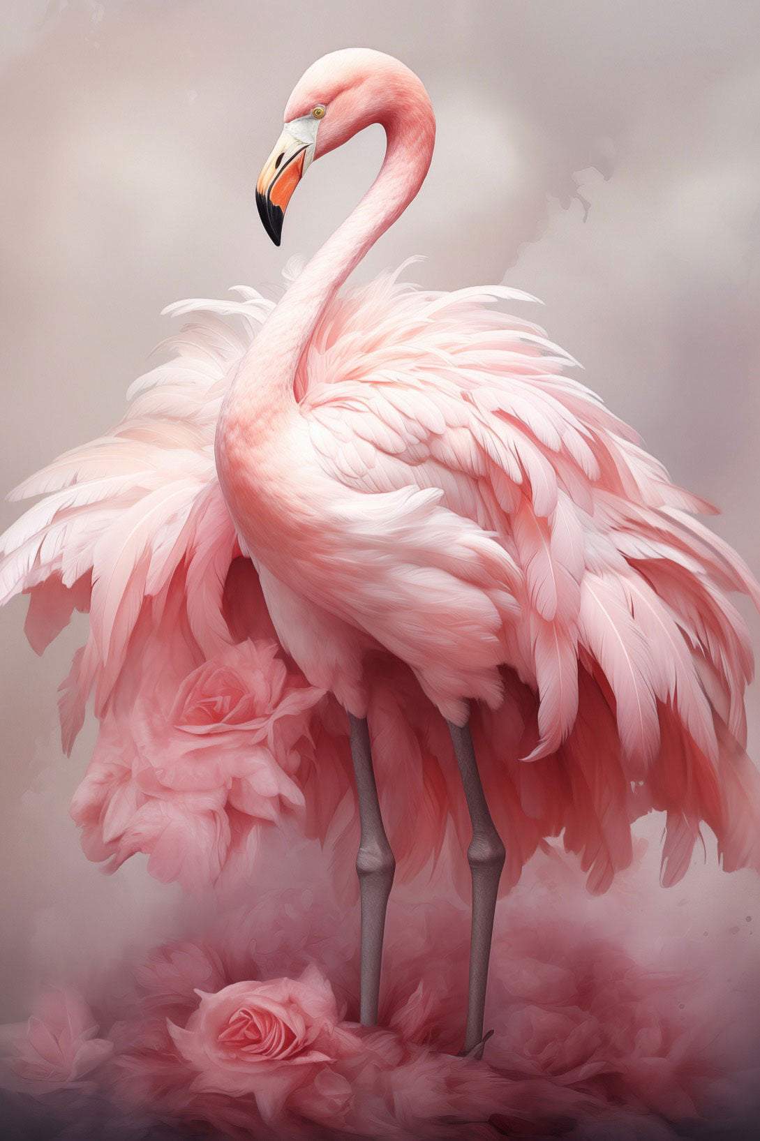 Mrs. Flam - by 2chattychicks teaching eclectic creations - Ai, Animals, Bird, Flamingo, New Arrivals