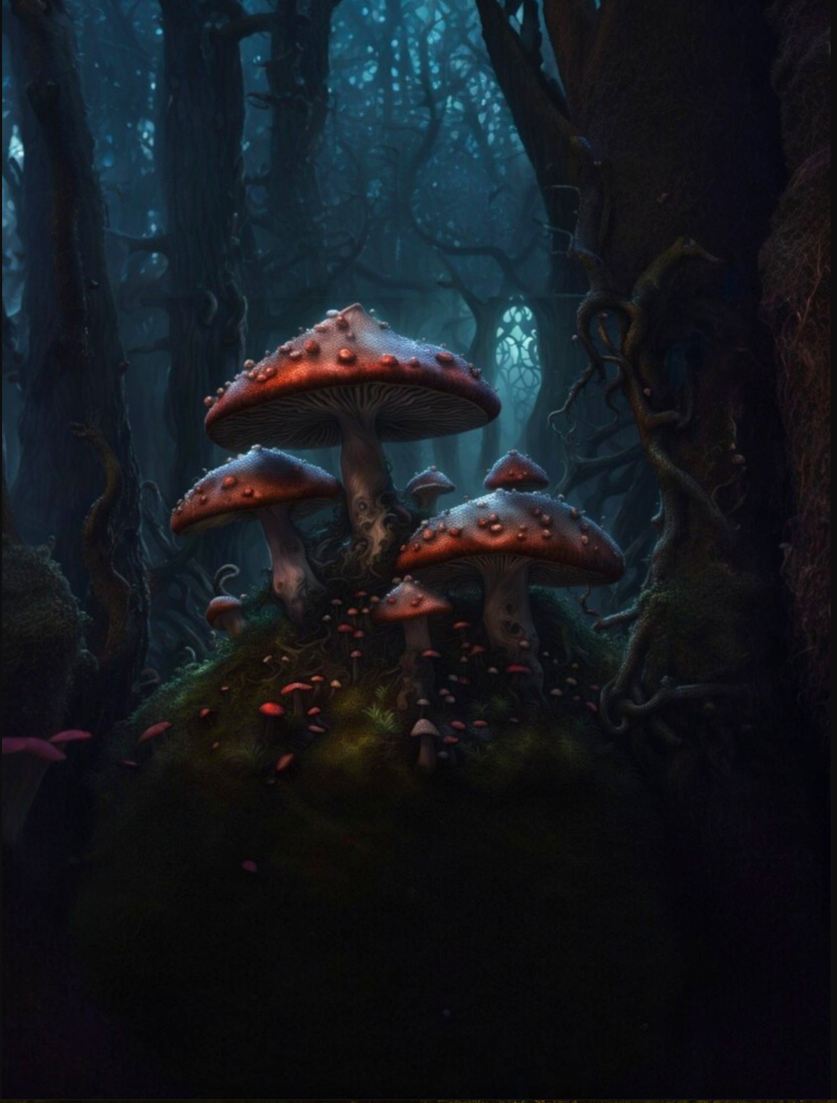 Moody Mushrooms