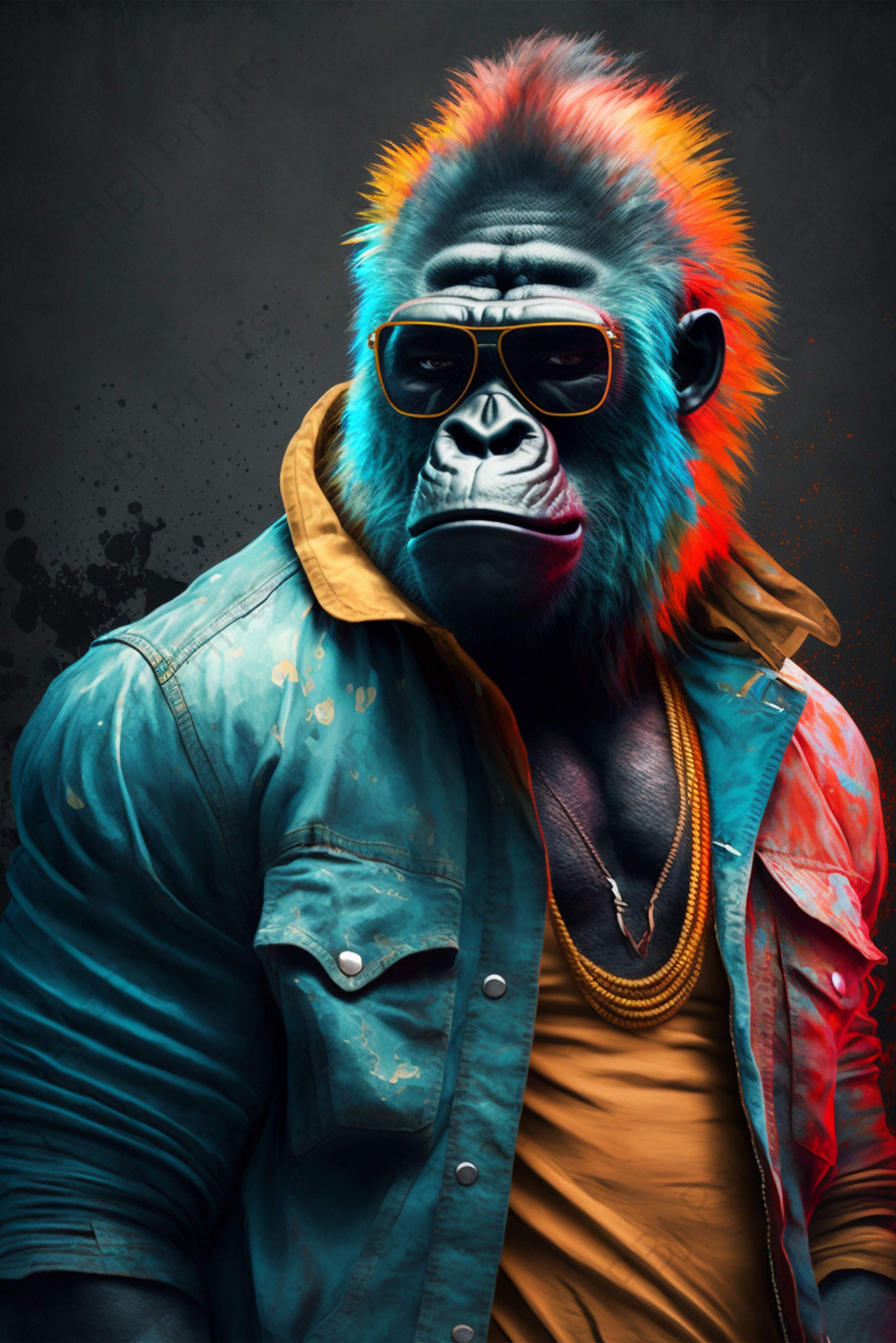 Bad to the Bone - Artist by Davina Dell Design - Art Prints, Decoupage Rice Paper, Flat Canvas Prints, Giclee Prints, Photo Prints, Poster Prints