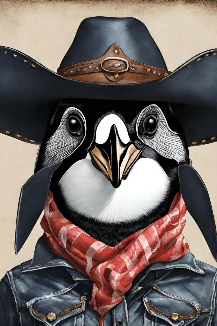 Barnie - by Twist My Armoire - Ai, Bird, New Arrivals, Penguin