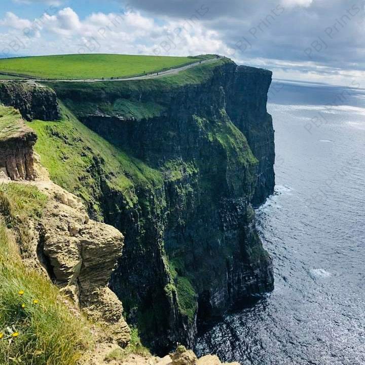 Cliffs of Moher-Ireland - Artist by Attic In Valley -