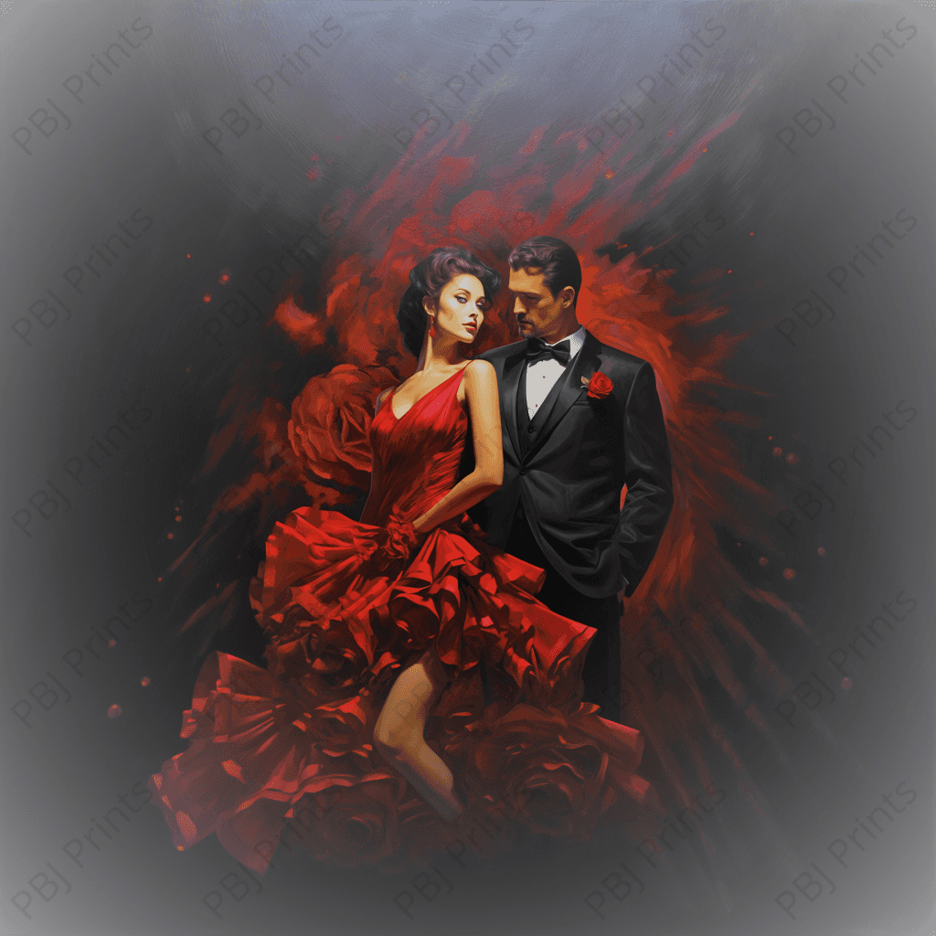 Tango - Artist by 2chattychicks teaching eclectic creations - Art Prints, Decoupage Rice Paper, Flat Canvas Prints, Giclee Prints, Photo Prints, Poster Prints, Scrapbook Paper