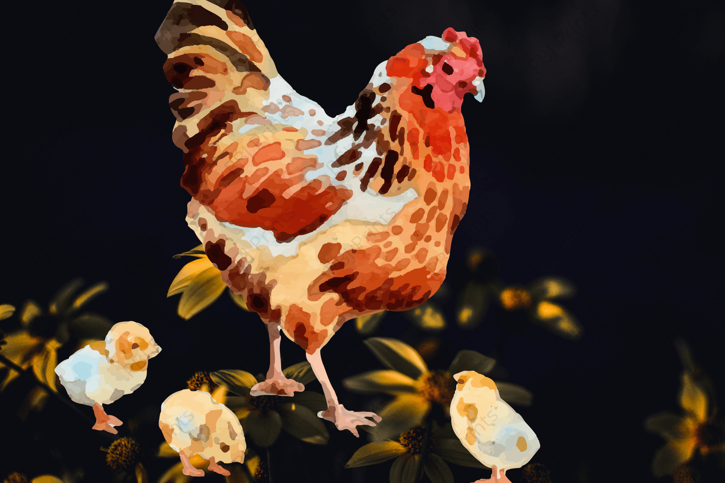 The Nest - Artist by Twist My Armoire - Art Prints, Decoupage Rice Paper, Flat Canvas Prints, Giclee Prints, Photo Prints, Poster Prints