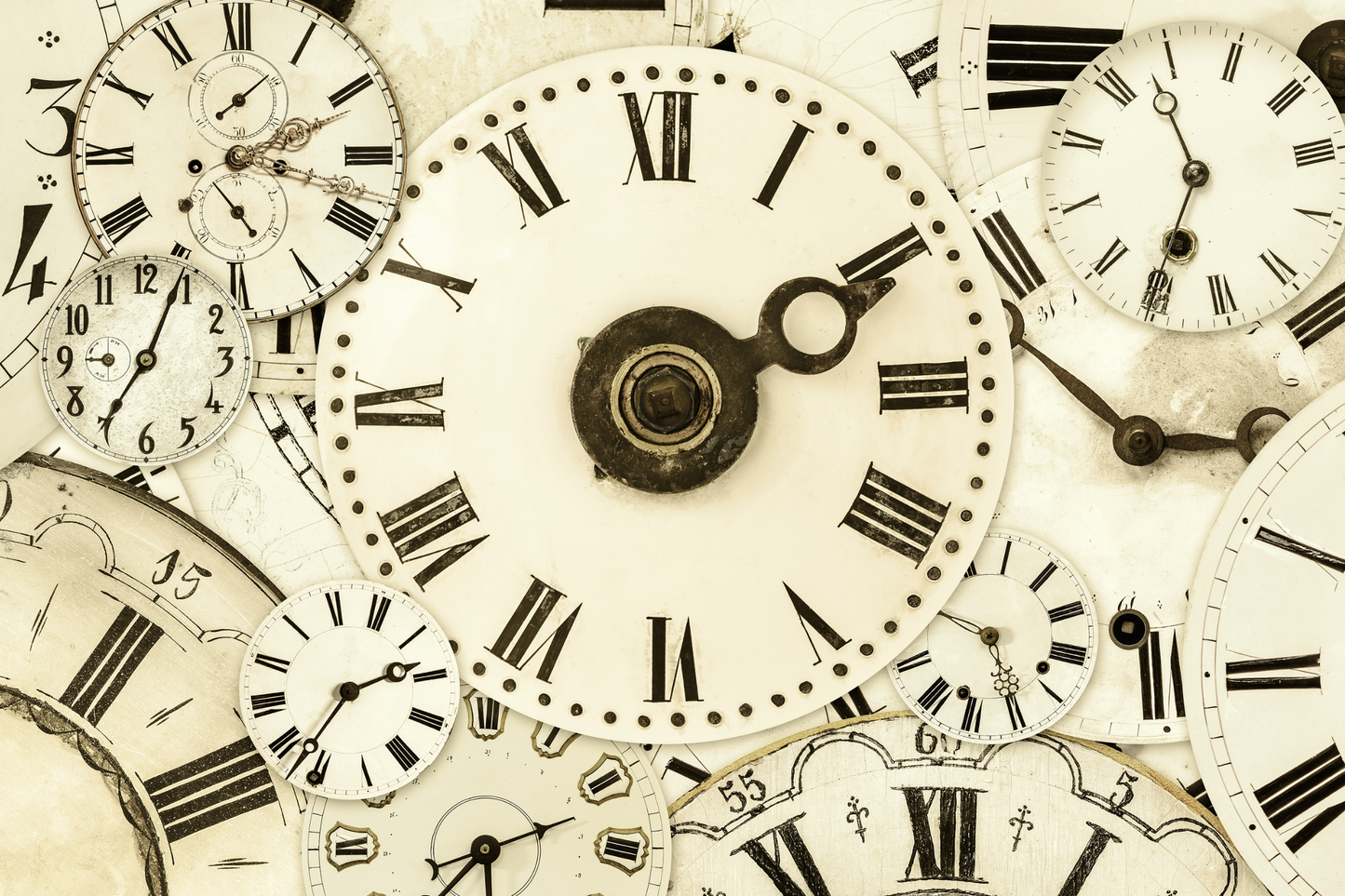 Tick Tock - Artist by Twist My Armoire - Clock, crafting, crafts decoupage paper, Time