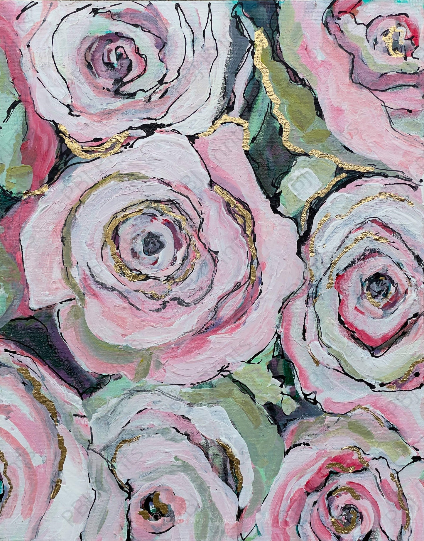 New Dawn - Artist by CatherineStotesberyArt -