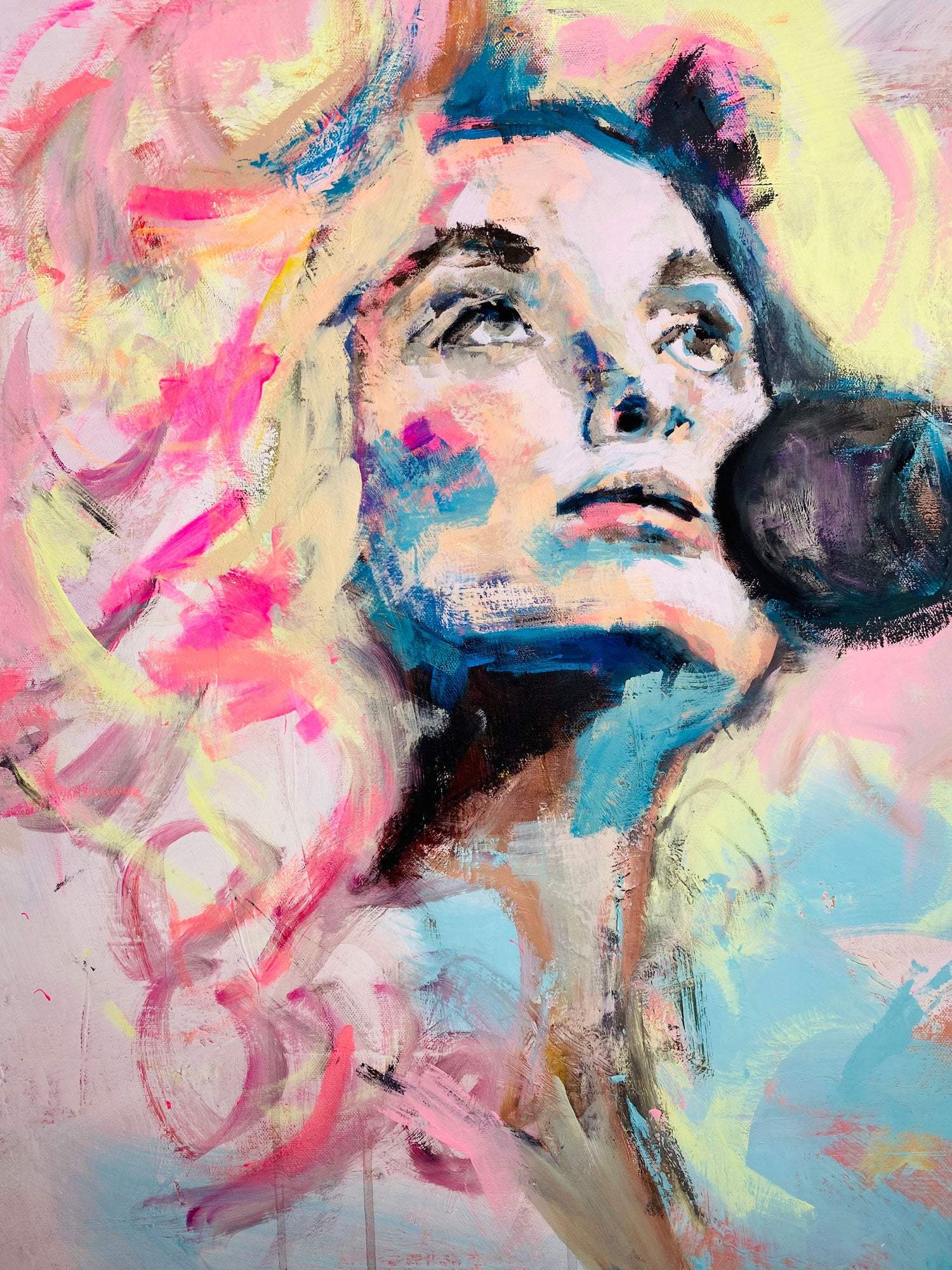 Dolly - Artist by Anissa Marie - Art Print, Decoupage Rice Paper, Flat Canvas Print, Giclee Print, Greeting Card, Photo Paper, Poster Print