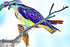 Cartoonized Osprey w Catch - Artist by Darin E Hartley Photography - Decoupage Rice Paper