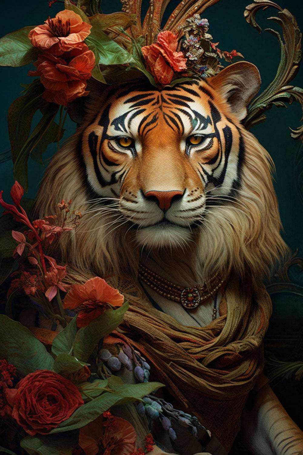 Leola the Lion -  by Audrey Hughes - Ai, Animals, Lion, New Arrivals