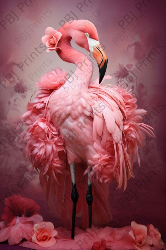 Mr. Flam -  by 2chattychicks teaching eclectic creations - AI, Bird, Flamingo, New Arrivals