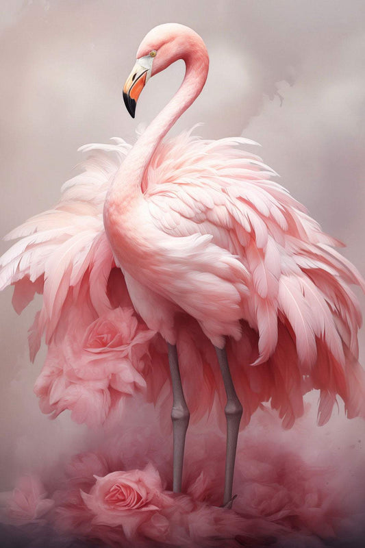 Mrs. Flam -  by 2chattychicks teaching eclectic creations - Ai, Animals, Bird, Flamingo, New Arrivals