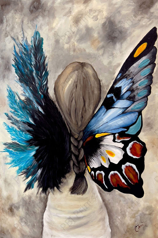 Wings of Change - Artist by JJ Bean Designs with Cheryl - 