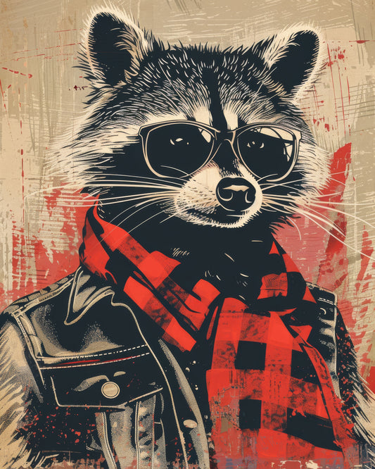 Punk Raccoon 1