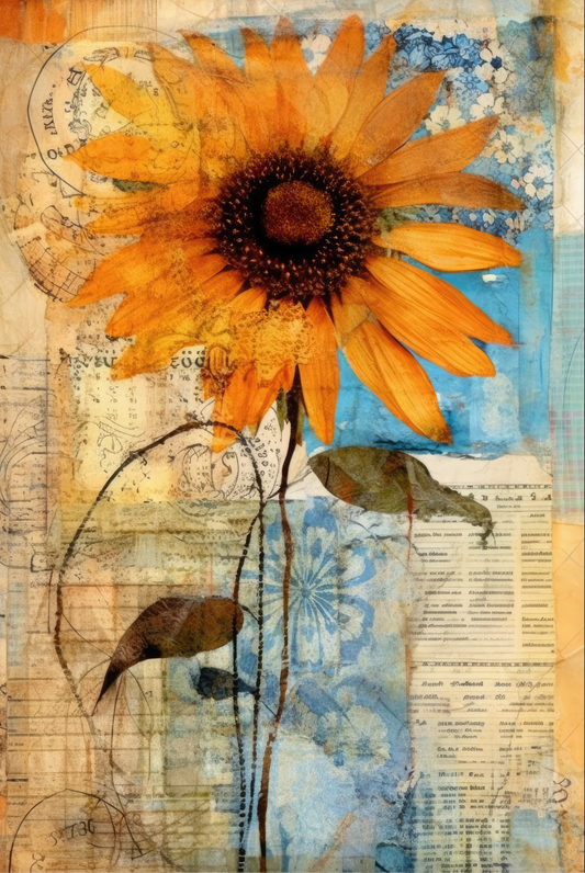 Sunflower Collage