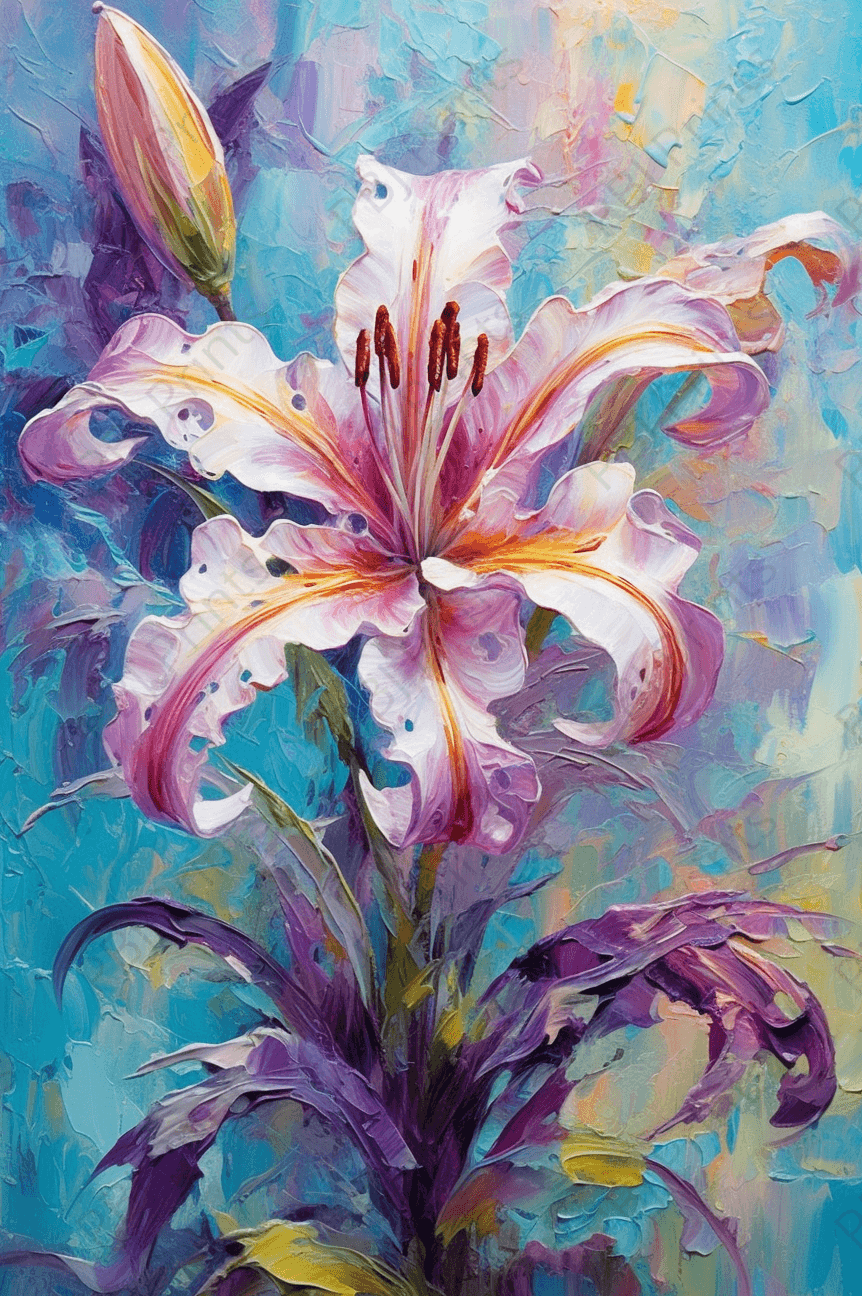 Beauty in Flowers - Artist by Audrey Hughes - 