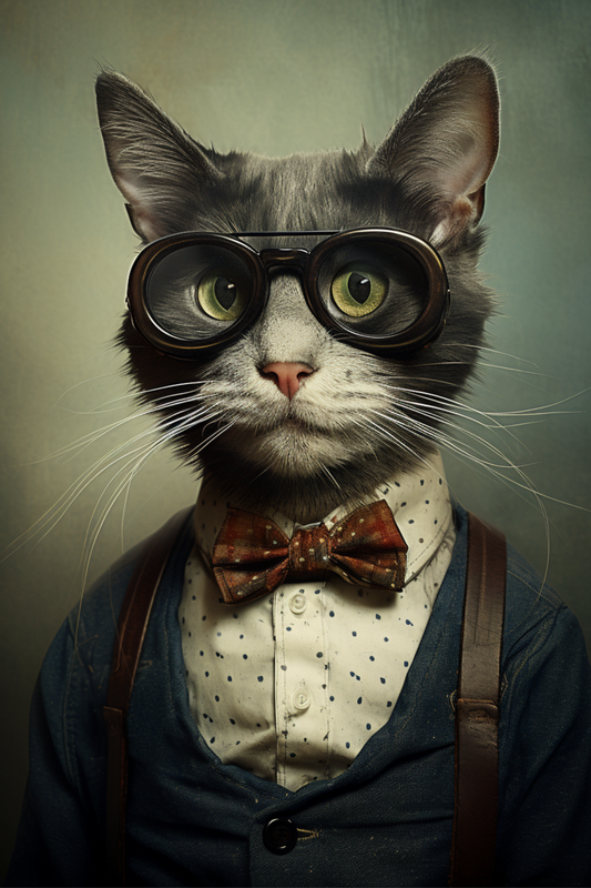 Cat Daddy - Artist by Audrey Hughes - 