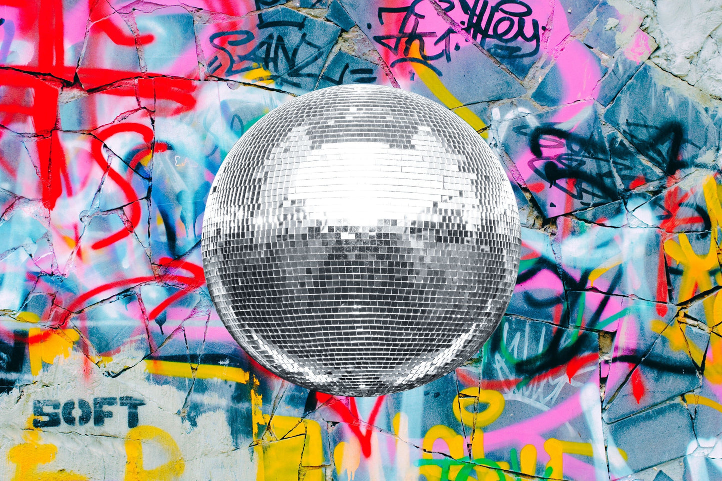 Graffiti at the Disco -  by Sarah Lopp - New Arrivals