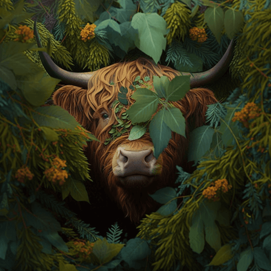 Highland Cow of Eden - Artist by Fresh Start Studio Photography - 