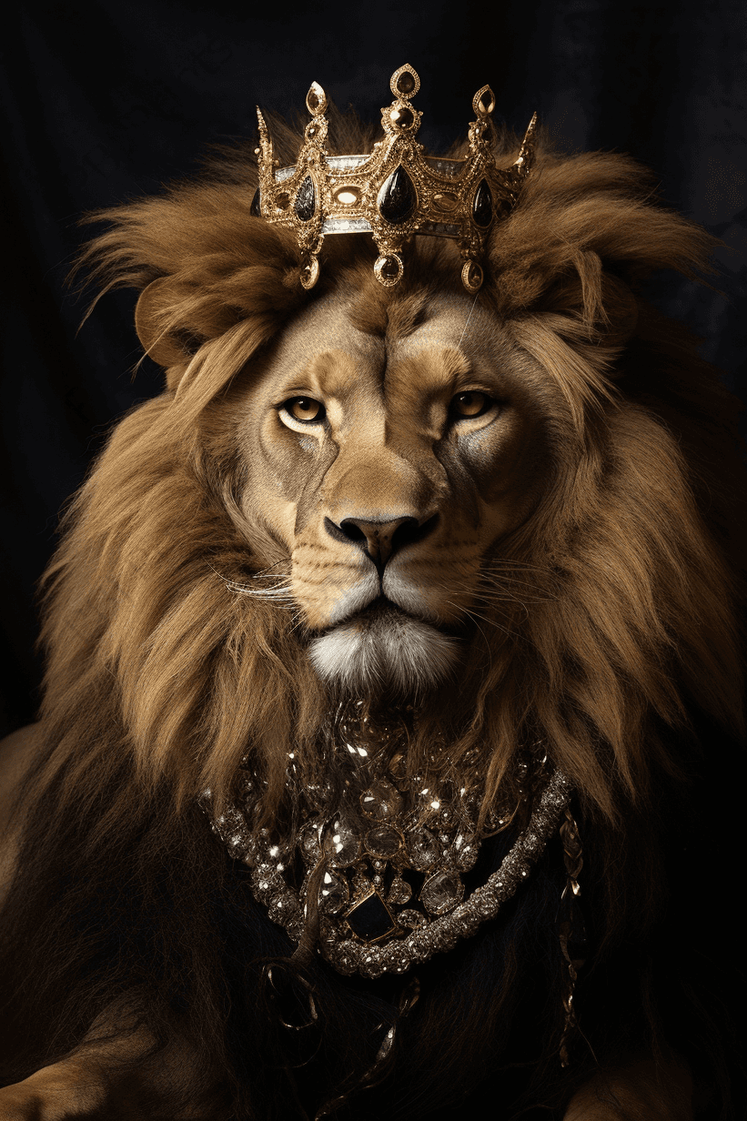 King of the Jungle - Artist by Audrey Hughes - 