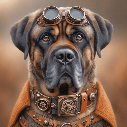 Lab/Mastiff Steampunk