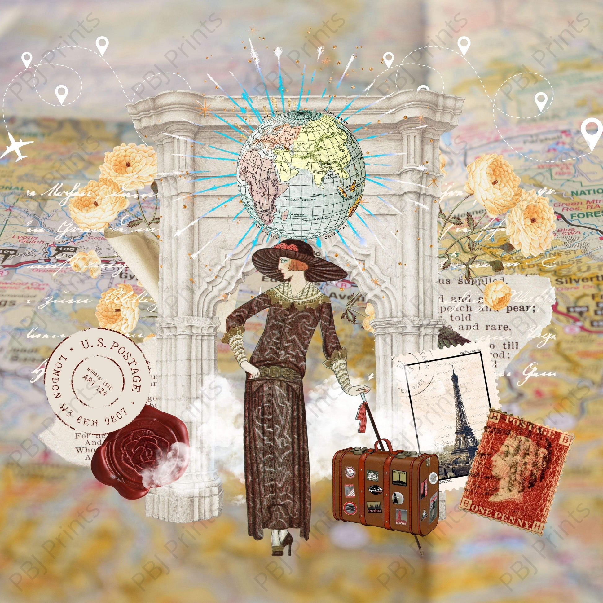 Lady of the World - Artist by Sarah Lopp - 