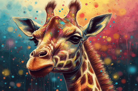 Pop Giraffe - Artist by Fresh Start Studio Photography - 