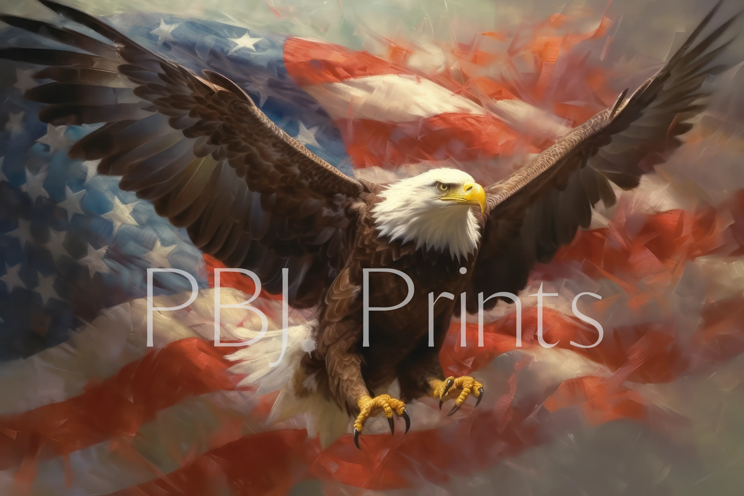 Spirit of Freedom - Artist by Whimsykel Designs - Art Prints, Decoupage Rice Paper, Flat Canvas Prints, Giclee Prints, Photo Prints, Poster Prints