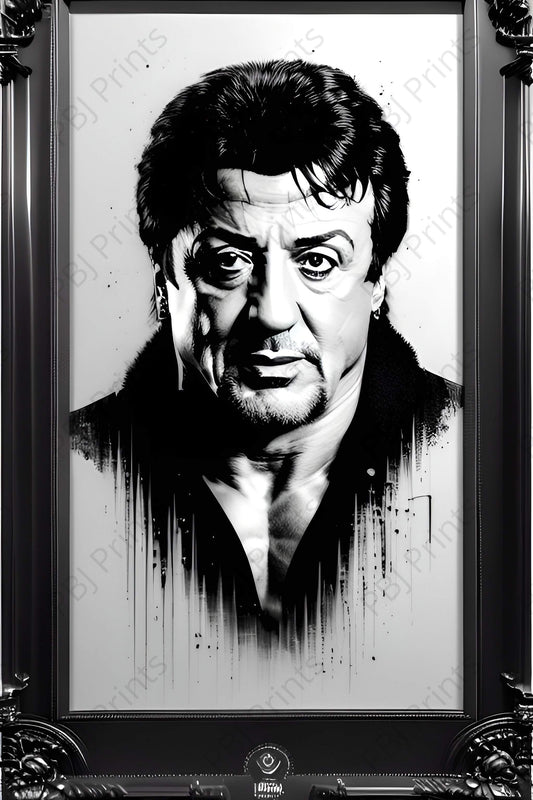 Stallone - Artist by anonymousprints - 