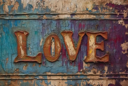 Vintage Love Sign