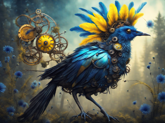 Whimsical Avian Elegance