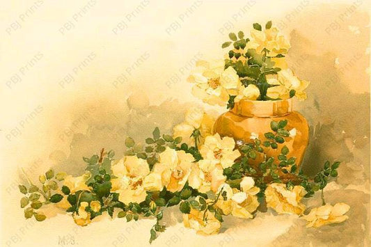 Yellow Roses - Artist by Renewed Spirit Home - 