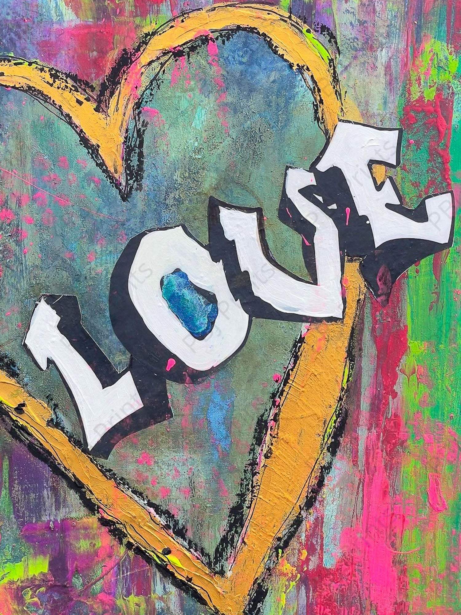 Love 1 - Artist by CatherineStotesberyArt - Handpainted, Human Art