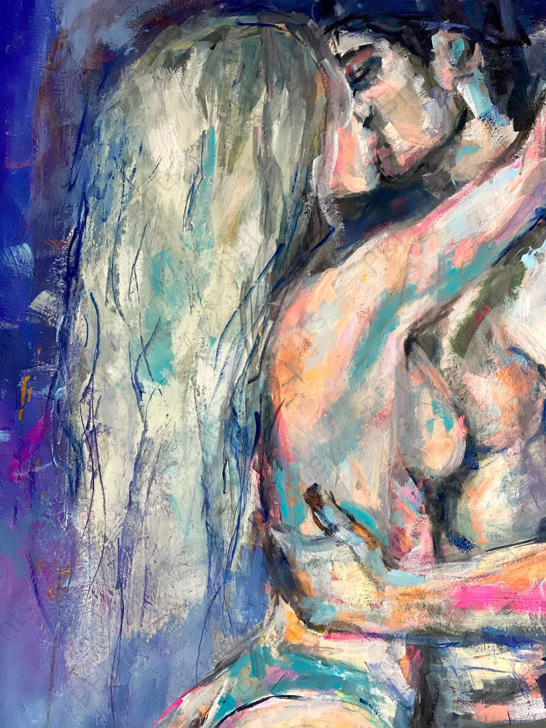 Passion - Artist by Anissa Marie - Art Print, Decoupage Rice Paper, Flat Canvas Print, Giclee Print, Greeting Card, Photo Paper, Poster Print